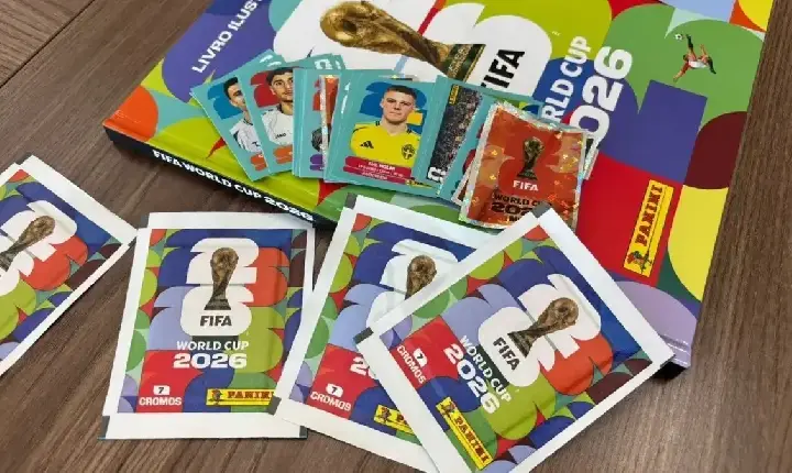 Álbum da Copa 2026 ganha pacote extra com Neymar e outros 119 cromos inéditos