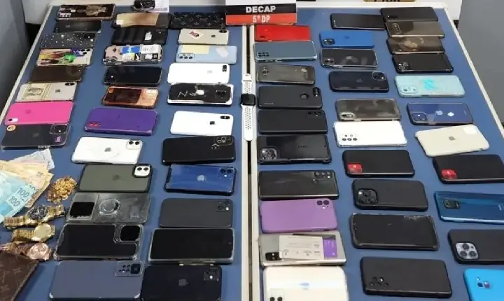 Brasil registra média de 95 celulares roubados ou furtados por hora; veja as cidades com maiores índices