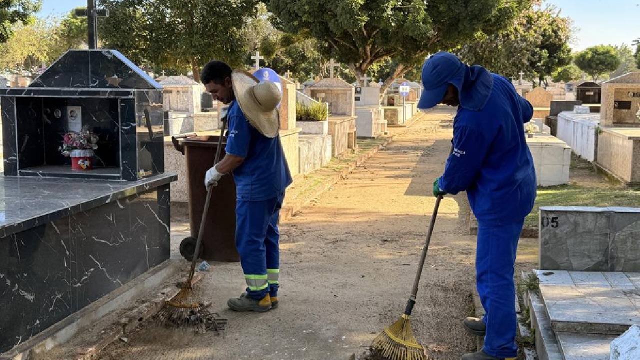 Cemitérios municipais de São José reforçam cuidados para o Dia das Mães
