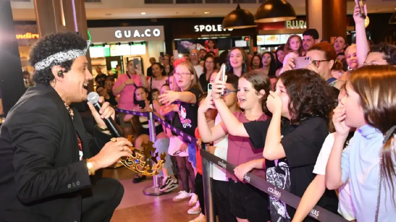 Colinas Shopping celebrará 29 anos com show gratuito de cover do Bruno Mars nesta quinta (7)