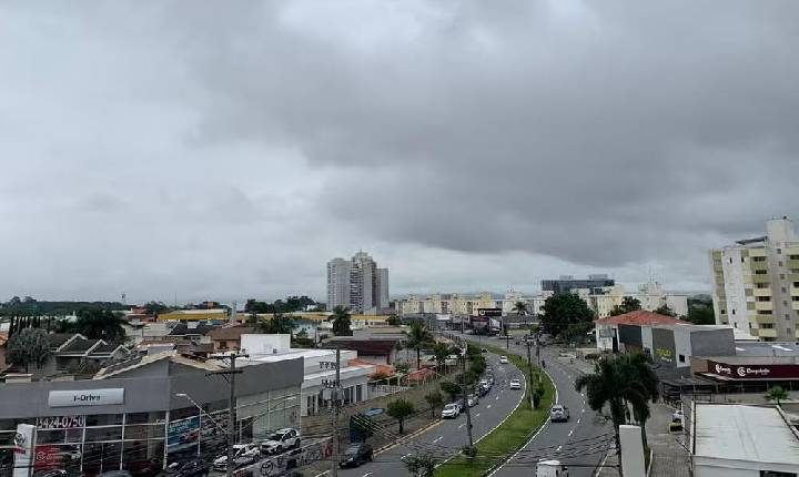 Com chegada de frente fria, Vale e região devem ter chuva e queda nas temperaturas a partir de quinta-feira