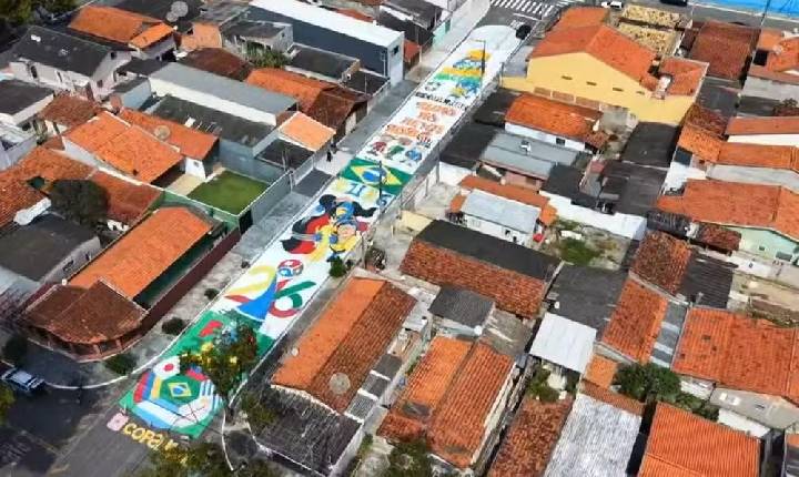 Copa do Mundo: moradores de São José dos Campos terão que pedir autorização para pintar ruas