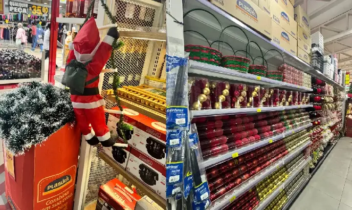 Decoração de Natal já impulsiona vendas em SJC