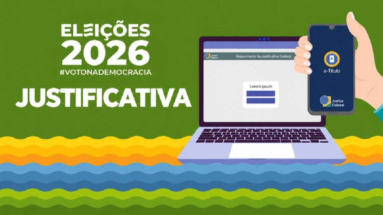 Eleitor fora de sua cidade poderá justificar ausência pelo celular no dia da eleição