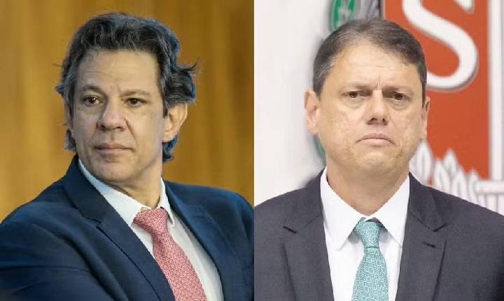 Em SP, Tarcísio tem 41% e Haddad, 26%, aponta Genial/Quaest