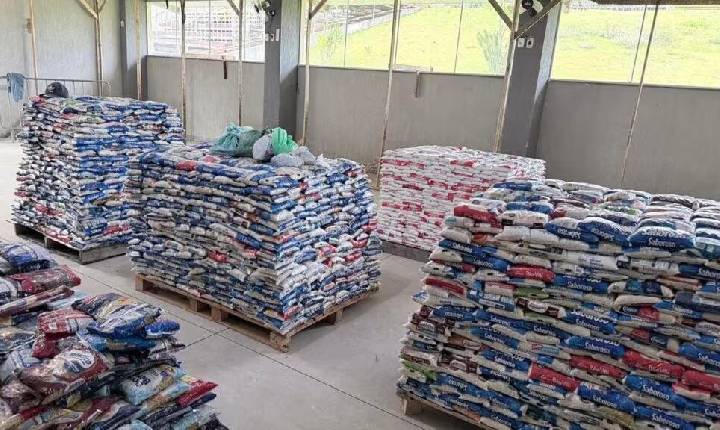 Jacareí Expo Agro entrega 23 toneladas de alimentos ao Fundo Social