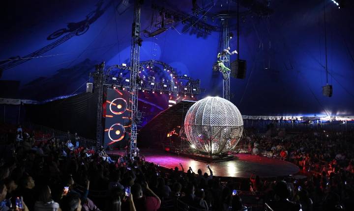 Mirage Circus aquece com magia São José dos Campos