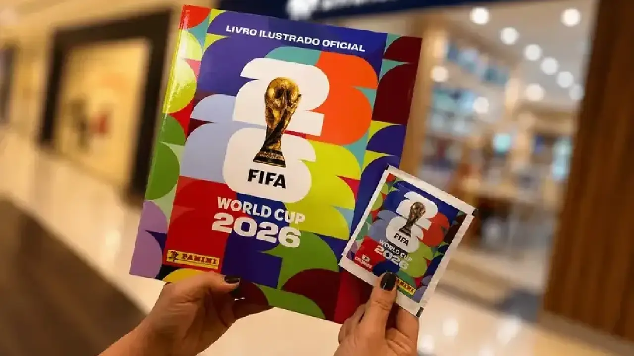 Panini vende figurinhas avulsas por R$ 1 para completar o álbum da Copa de 2026