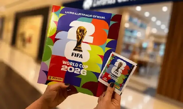 Panini vende figurinhas avulsas por R$ 1 para completar o álbum da Copa de 2026