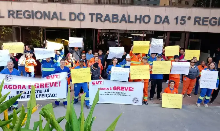 Sem acordo no TRT, trabalhadores da Urbam podem decidir por nova greve nesta quarta-feira (10)