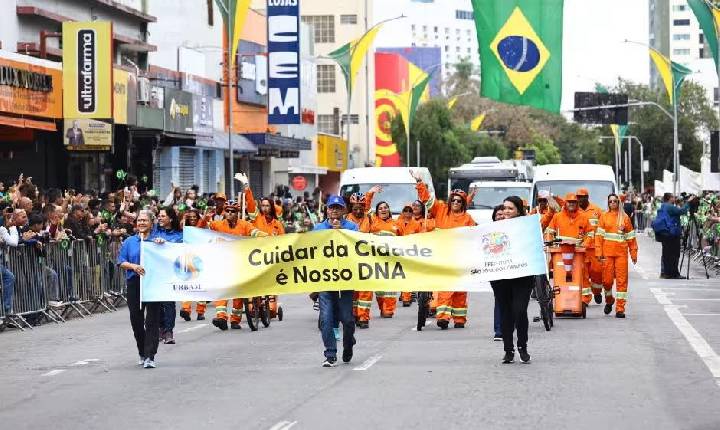 Urbam mobiliza equipes para o desfile cívico na segunda-feira