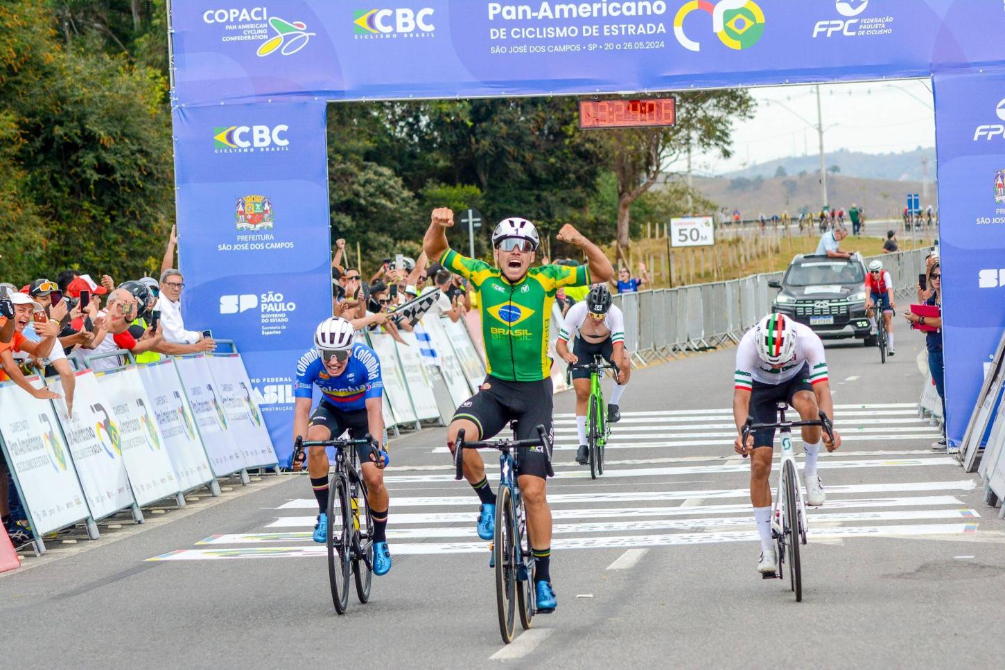 Brasil conquista segundo ouro no Pan de Ciclismo de Estrada