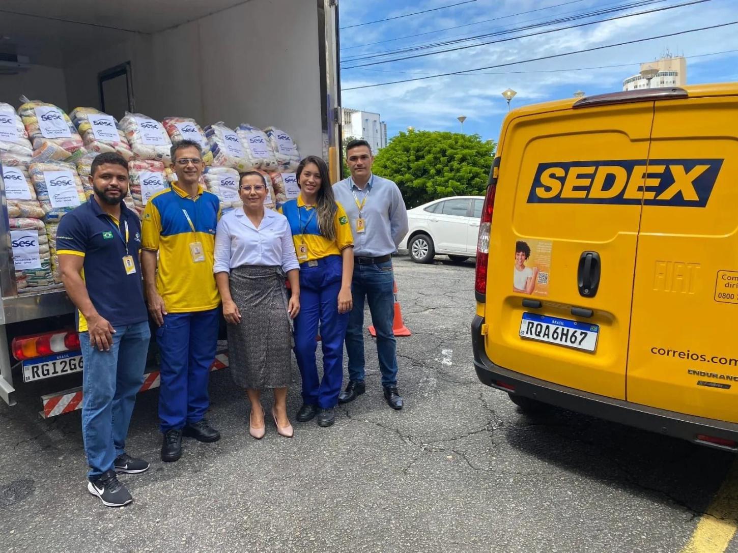 Correios ampliam recebimento de doações para o RS