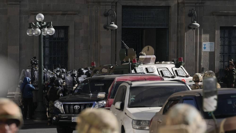 Bolívia sofre tentativa de golpe militar