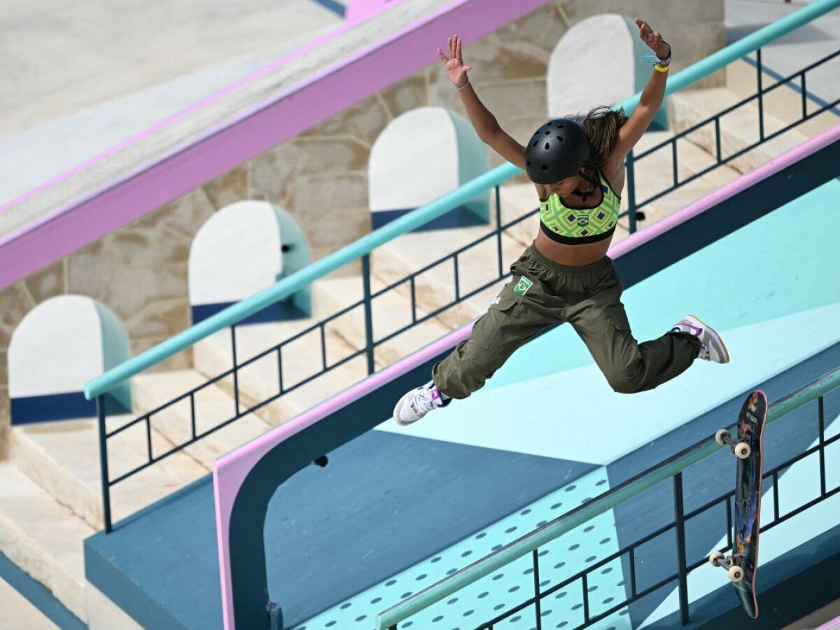 Rayssa Leal é bronze no skate street nas Olimpíadas de Paris