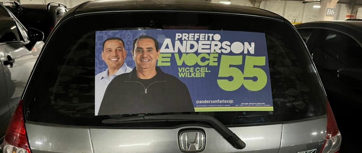 Justiça Eleitoral determina remoção de material irregular de Anderson