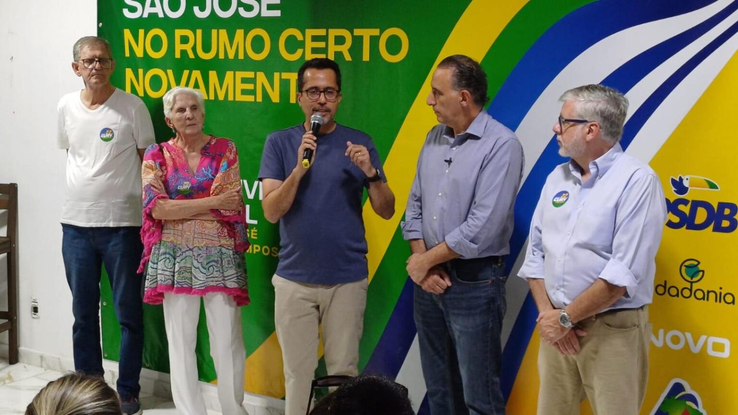 Dr. Elton anuncia apoio a Eduardo Cury no segundo turno