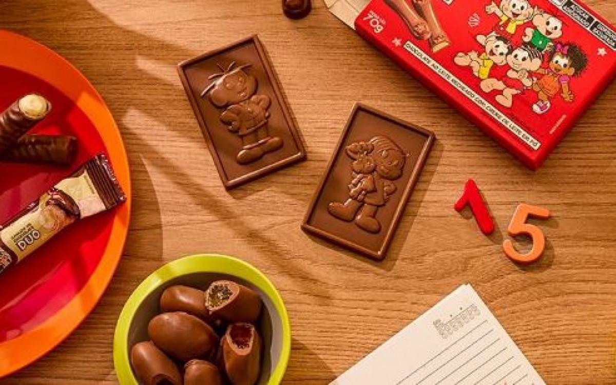 Febre nos anos 1990, chocolate da Turma da Mônica é relançado para o Dia das Crianças