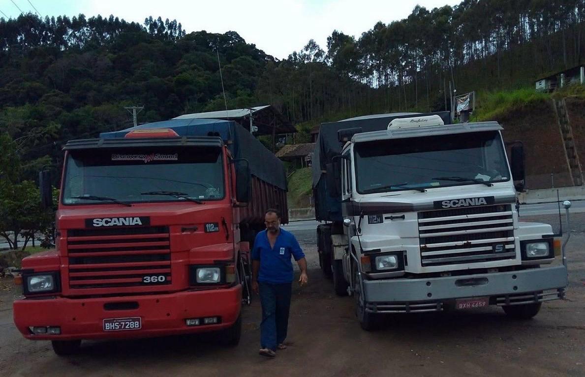 Caminhoneiros reclamam sobre proibição para estacionar em comércios, multas e dificuldade em quitar o pedágio Free Flow na Rodovia dos Tamoios
