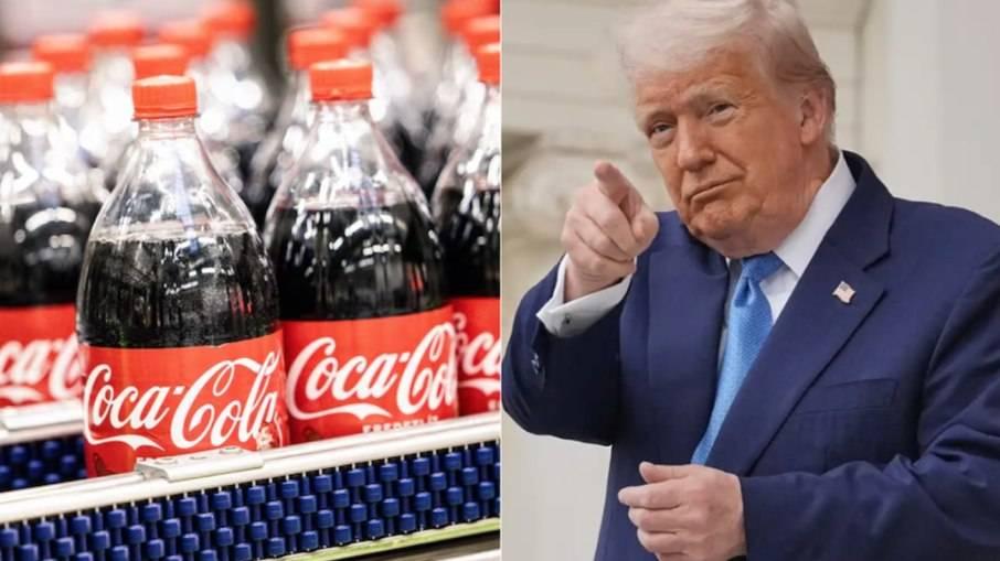 Trump quer alterar tradicional receita da Coca-Cola