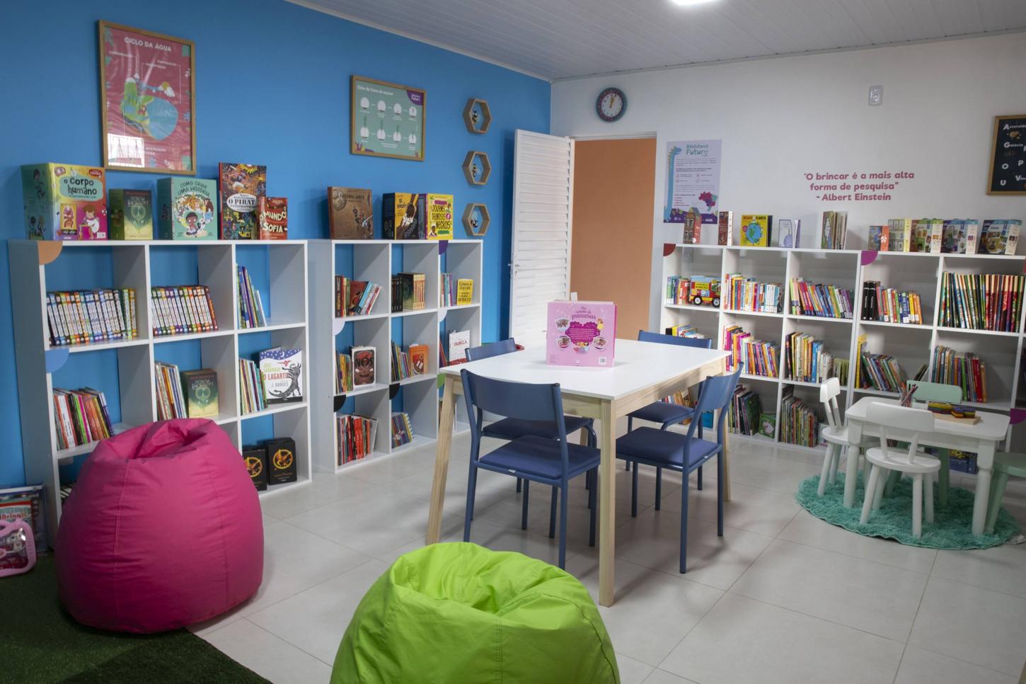 Projeto Biblioteca Futuro transforma escola municipal em Jacareí