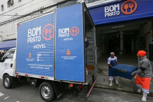 Bom Prato Móvel altera dois pontos de atendimento em São José e Jacareí a partir de segunda-feira (15)