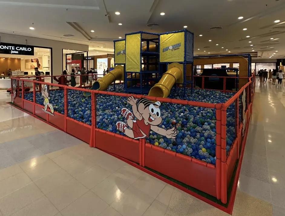 Circuito esportivo da Turma da Mônica integra programação infantil do CenterVale