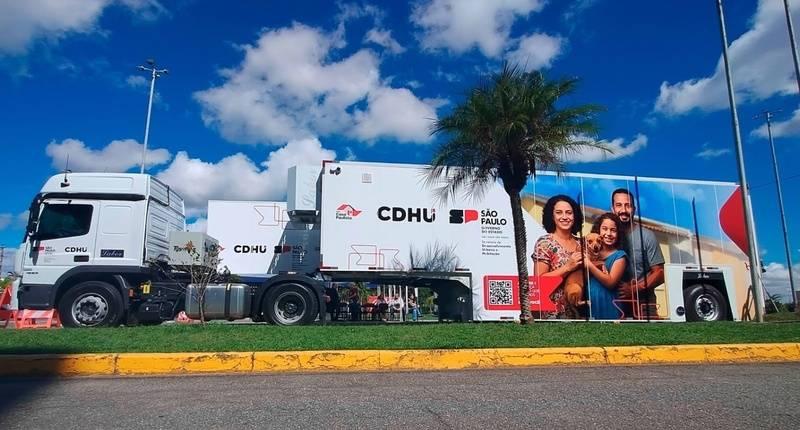 CDHU Móvel oferece atendimento presencial em São José dos Campos