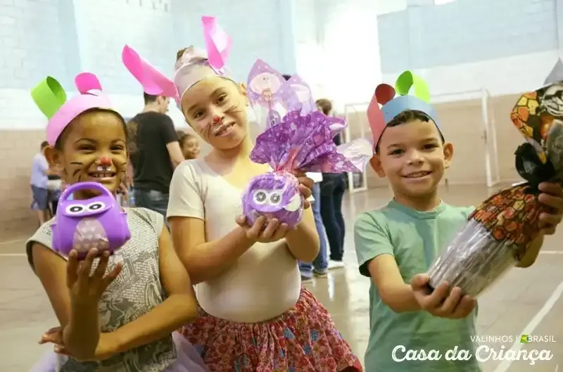 Páscoa solidária mobiliza arrecadação para 450 crianças em São José