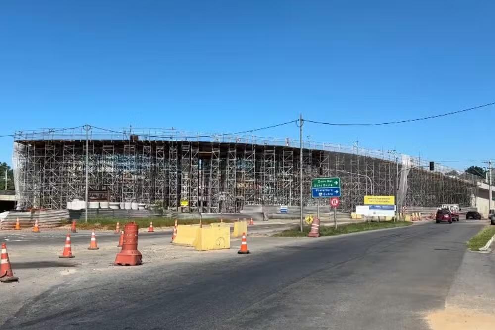 A dois meses da entrega, obra de R$ 82 milhões na Sebastião Gualberto está em 74%, em São José