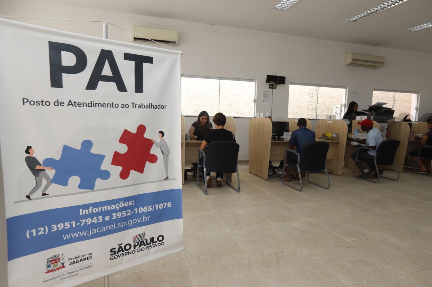 PAT Jacareí realiza mutirão para a contratação de 110 vagas da empresa Ambiental Jacareí