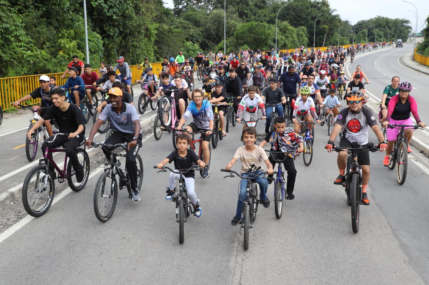 Prefeitura de Jacareí promove passeio ciclístico em comemoração ao aniversário da cidade, no domingo (26)