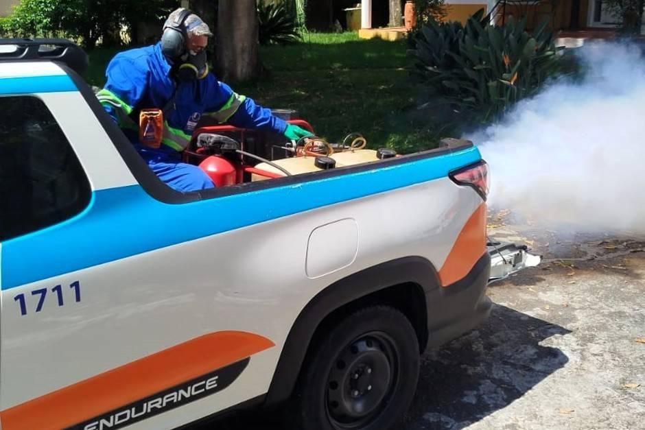 Prefeitura de São José altera horário de nebulização contra a dengue