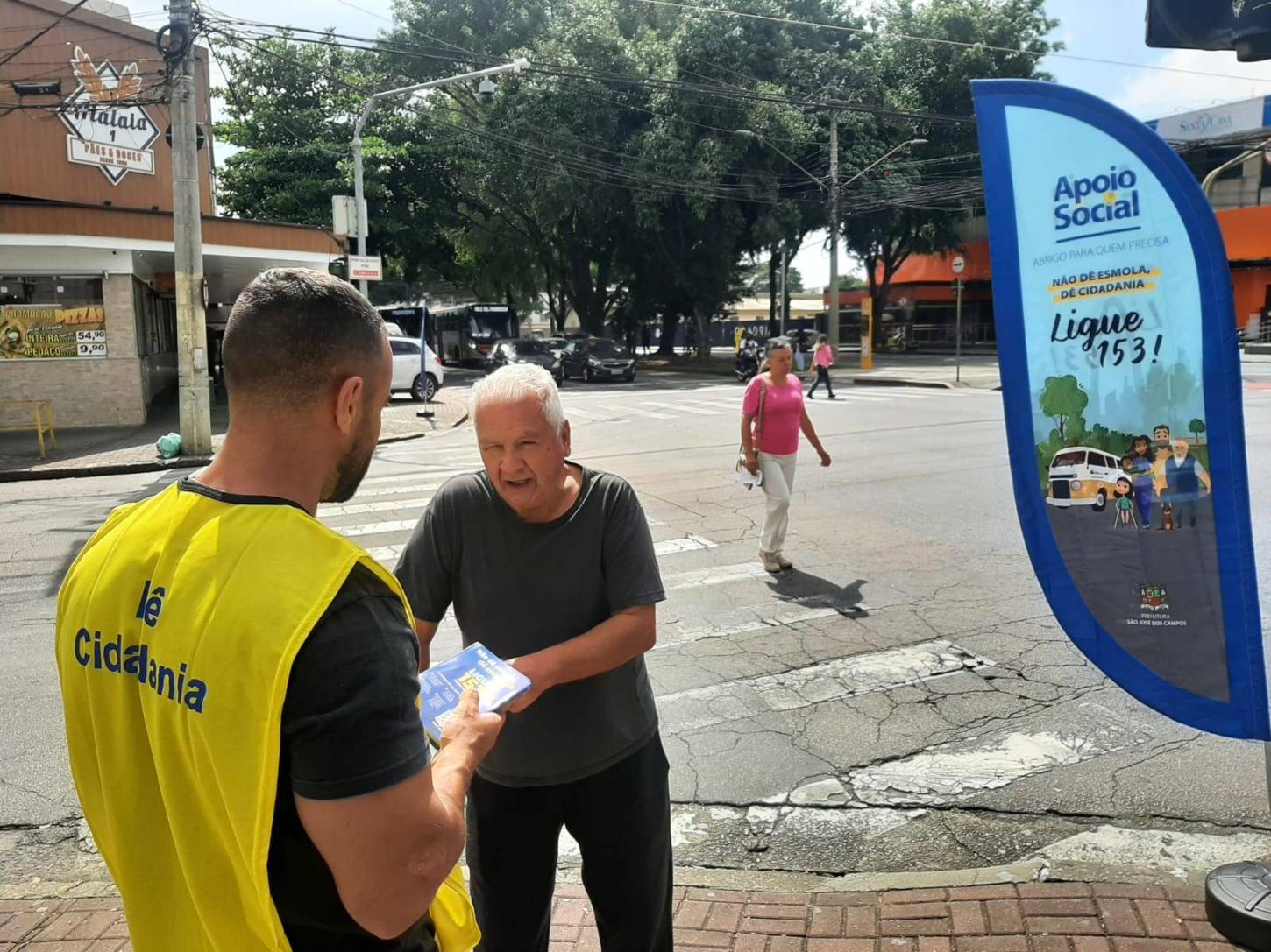 São José retoma campanha “Não Dê Esmola, Dê Cidadania”
