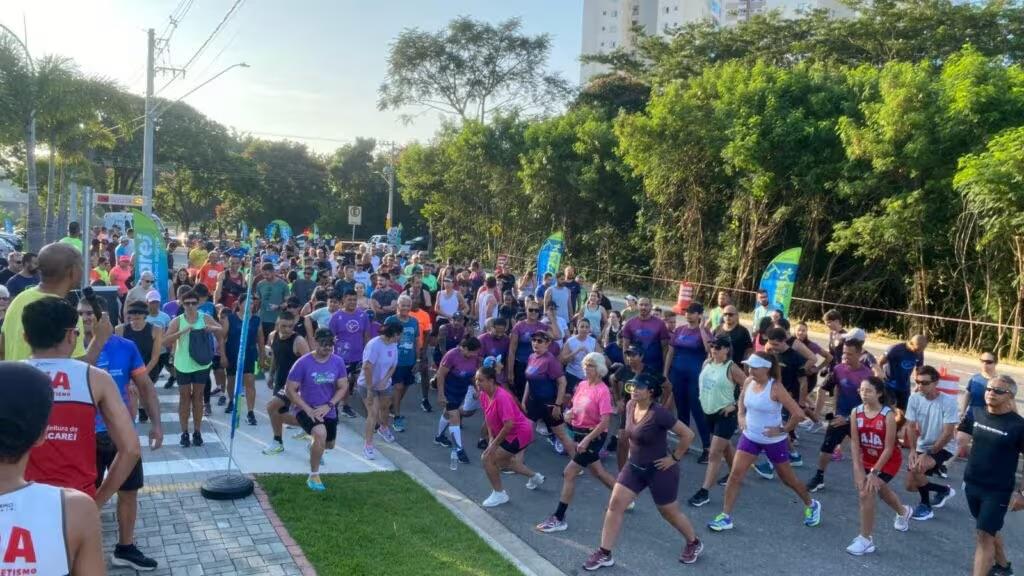 Jacareí promove Treinão “Verde e Amarelo” de corrida e caminhada neste domingo