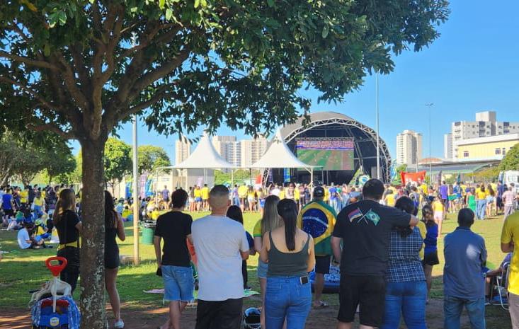 Brasil x Noruega: Parque da Cidade em Jacareí terá telão com transmissão especial do jogo neste domingo (5)