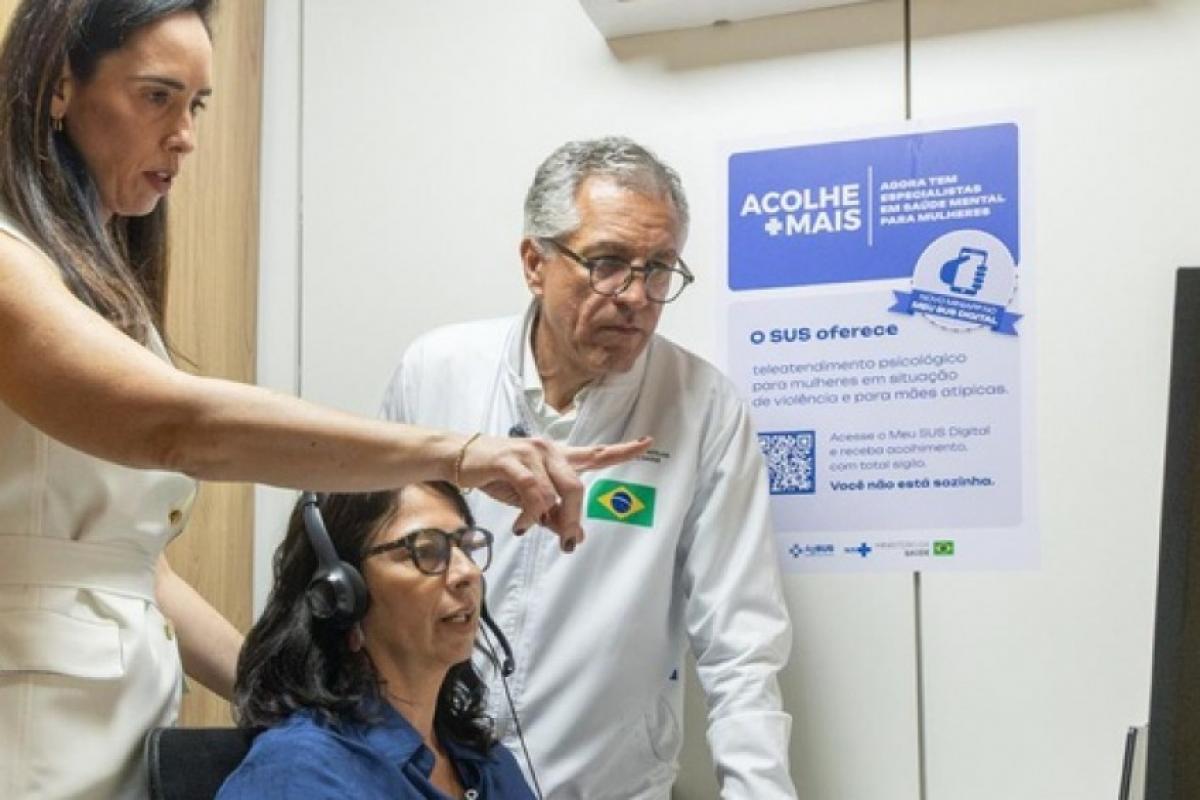 SUS lança teleatendimento psicológico para vítimas de violência
