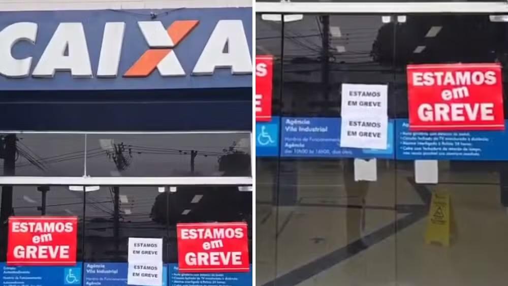 Funcionários da Caixa entram em greve no Vale do Paraíba e Litoral Norte