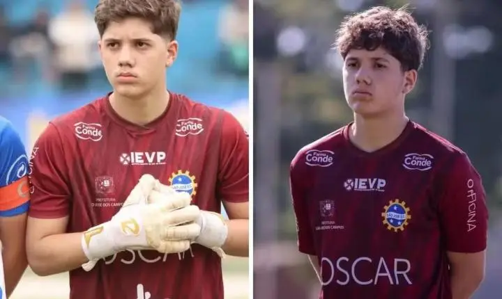 Morre aos 14 anos Miguel Meneses, goleiro do São José sub-15